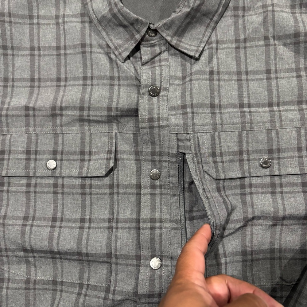 Men’s Lake & Trail Long Sleeve Button Up Shirt Size XXXL - Picture 3 of 5